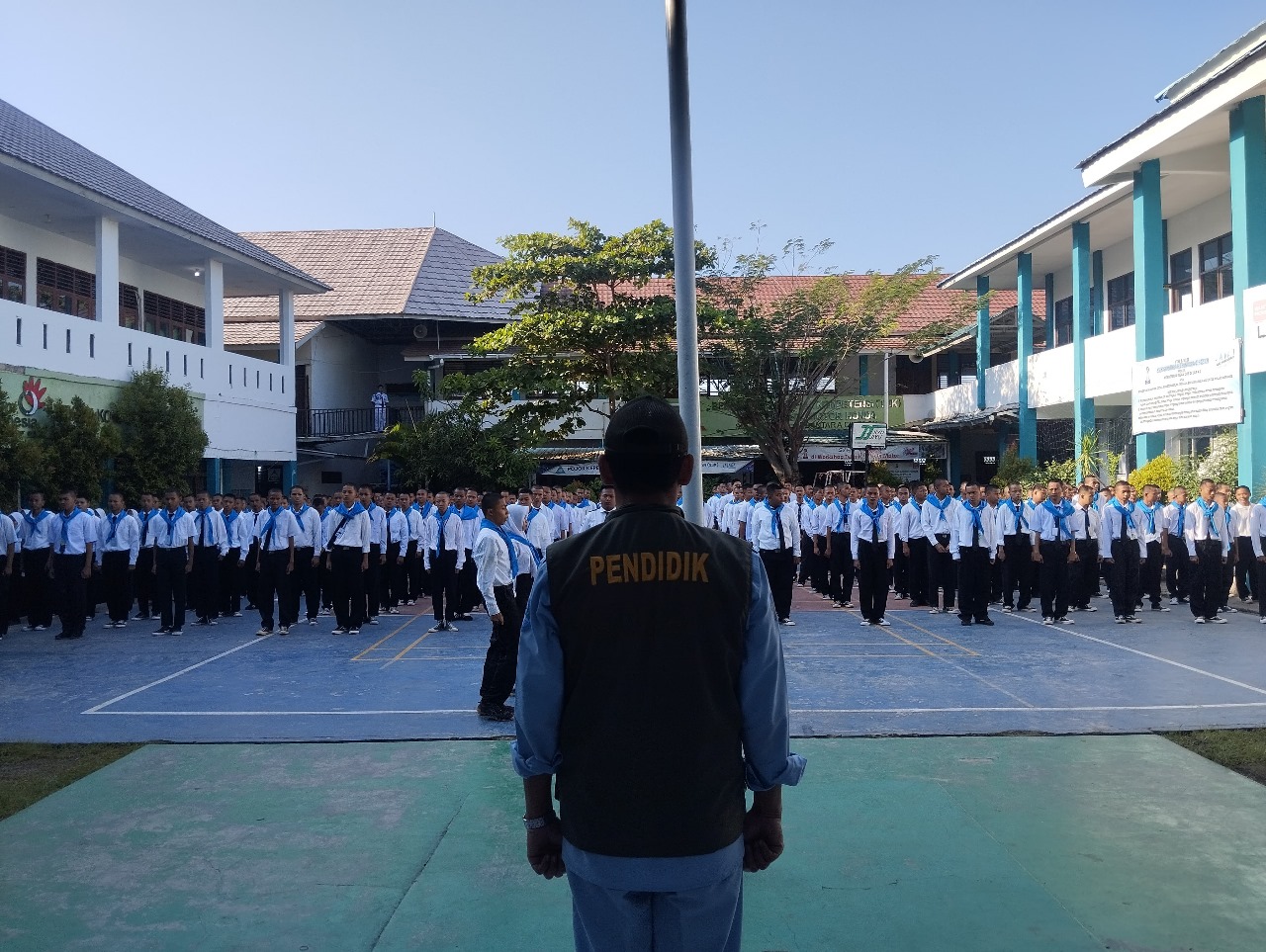 Membentuk Generasi Tangguh melalui Latihan Dasar Disiplin dan Karakter (LDDK) di SMK Samudra Nusantara