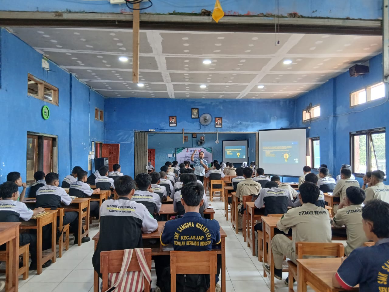 Sambut PKL, Siswa SMK Samudra Nusantara Dapat Pembekalan K3 dari PT. FSCM Manufacturing Indonesia