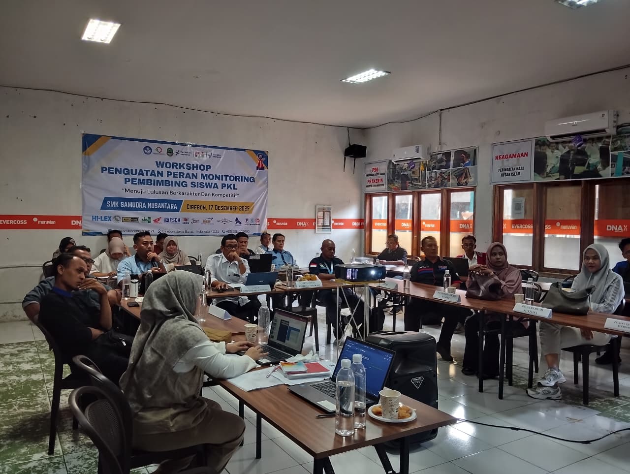 SMK Samudra Nusantara Gelar Workshop Penguatan Peran Monitoring Pembimbing Siswa PKL
